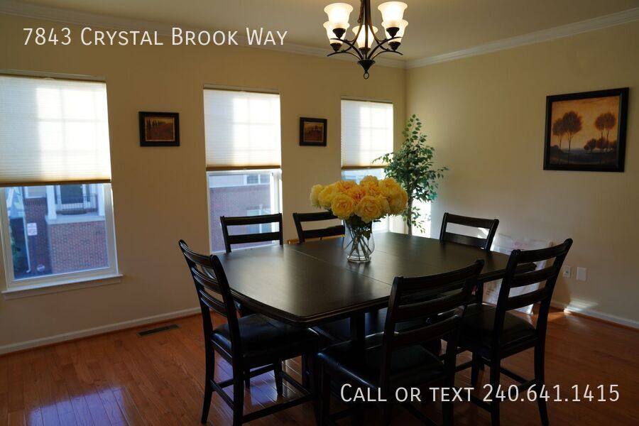 Townhouse for rent at 7843 Crystal Brook Way, Hanover, MD 21076