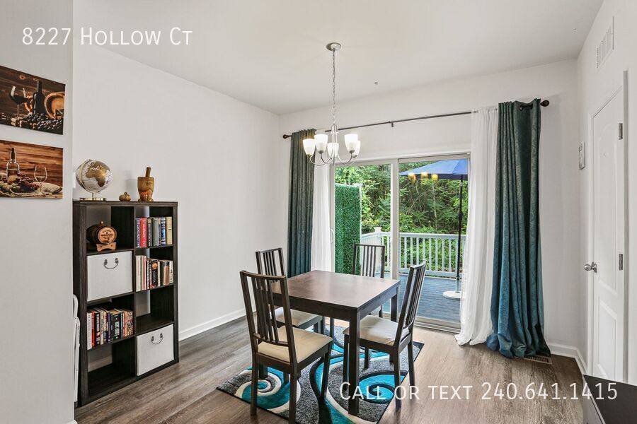 Townhouse for rent at 8227 Hollow Court, Severn, MD 21144