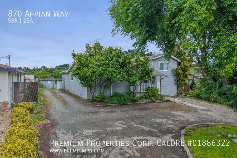 House for rent at 870 Appian Way, El Sobrante, CA 94803