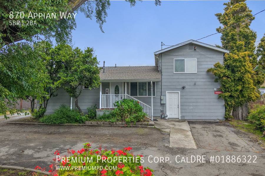 House for rent at 870 Appian Way, El Sobrante, CA 94803