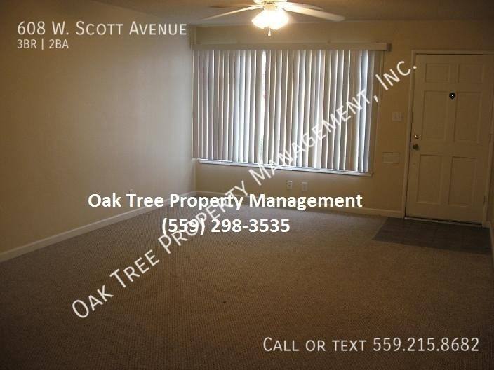 House for rent at 608 W Scott Ave, Clovis, CA 93612