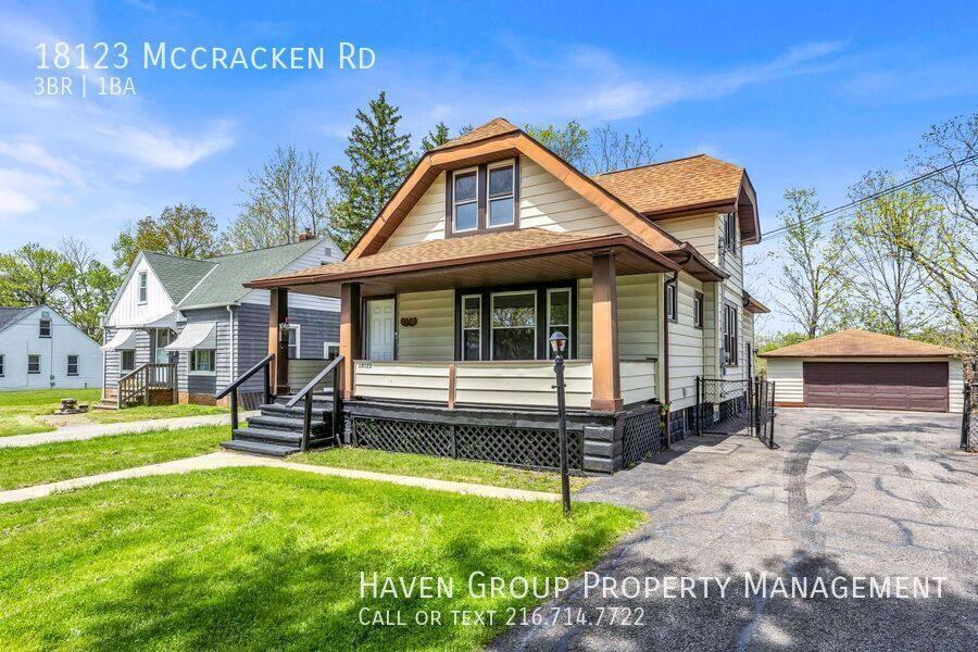 House for rent at 18123 McCracken Rd, Maple Heights, OH 44137