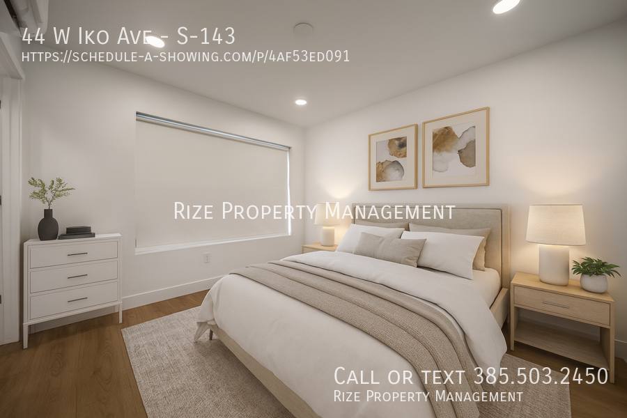 Townhouse for rent at 44 W Iko Ave #S-143, Salt Lake City, UT 84107