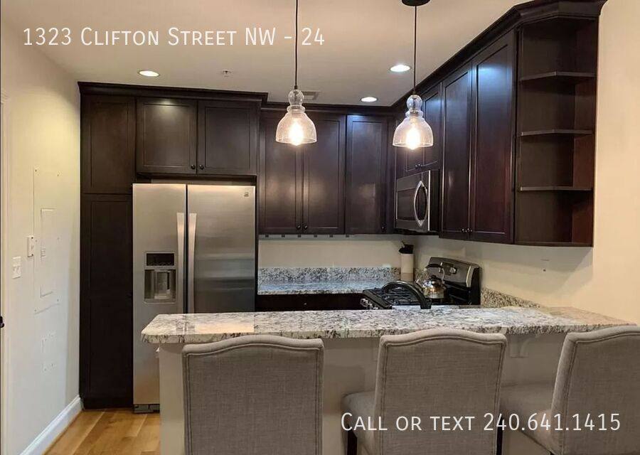 Condo for rent at 1323 Clifton St NW #24, Washington, DC 20009