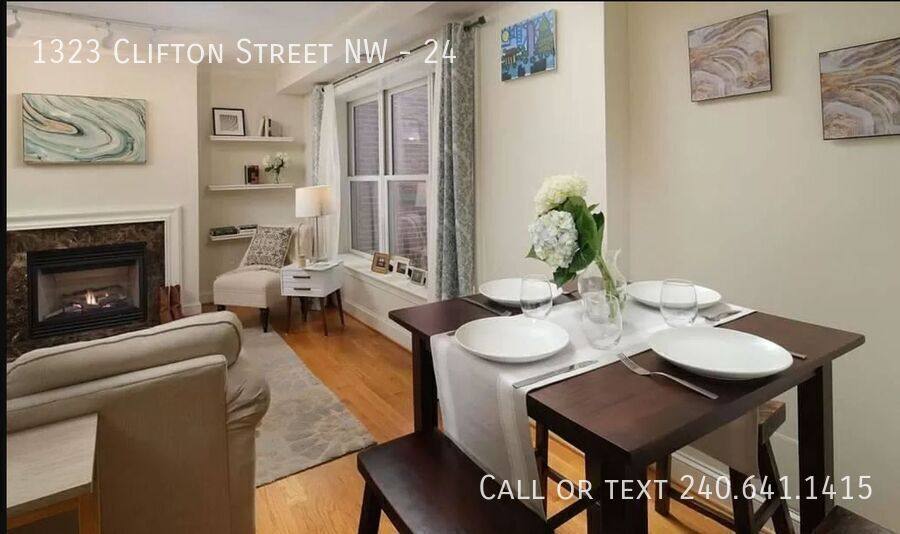 Condo for rent at 1323 Clifton St NW #24, Washington, DC 20009