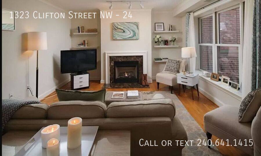 Condo for rent at 1323 Clifton St NW #24, Washington, DC 20009