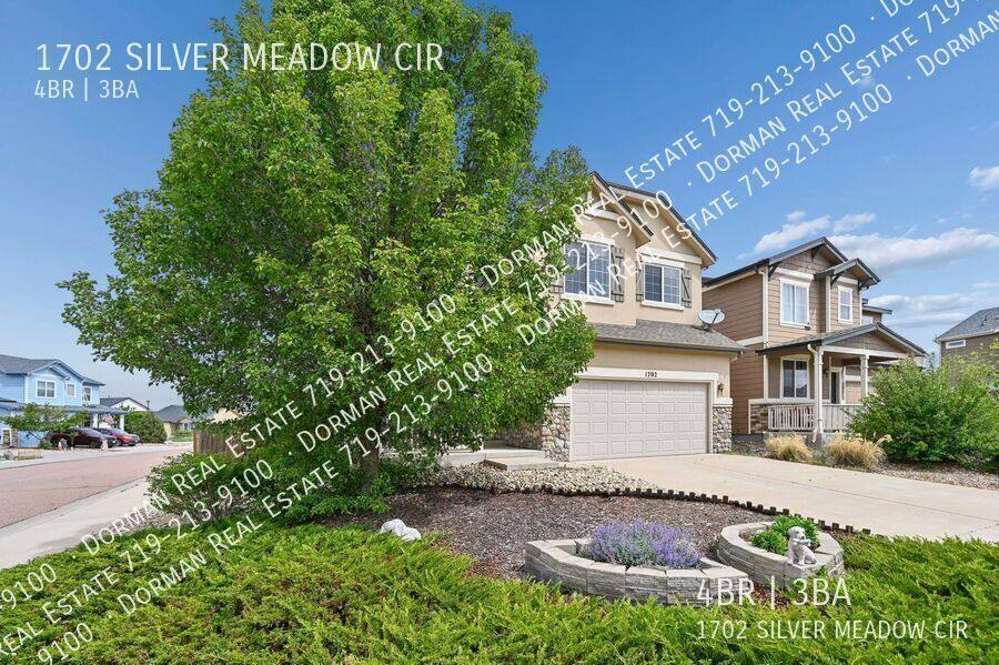 House for rent at 1702 Silver Meadow Circle, Colorado Springs, CO 80951