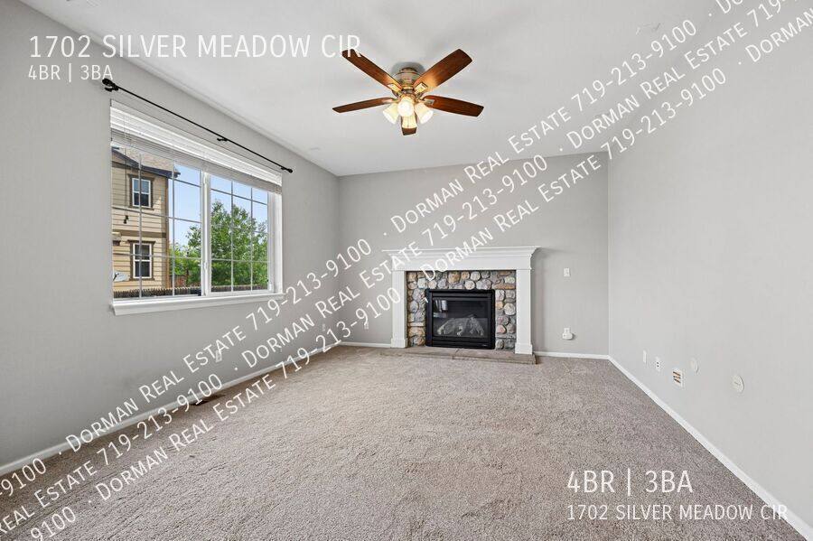 House for rent at 1702 Silver Meadow Circle, Colorado Springs, CO 80951