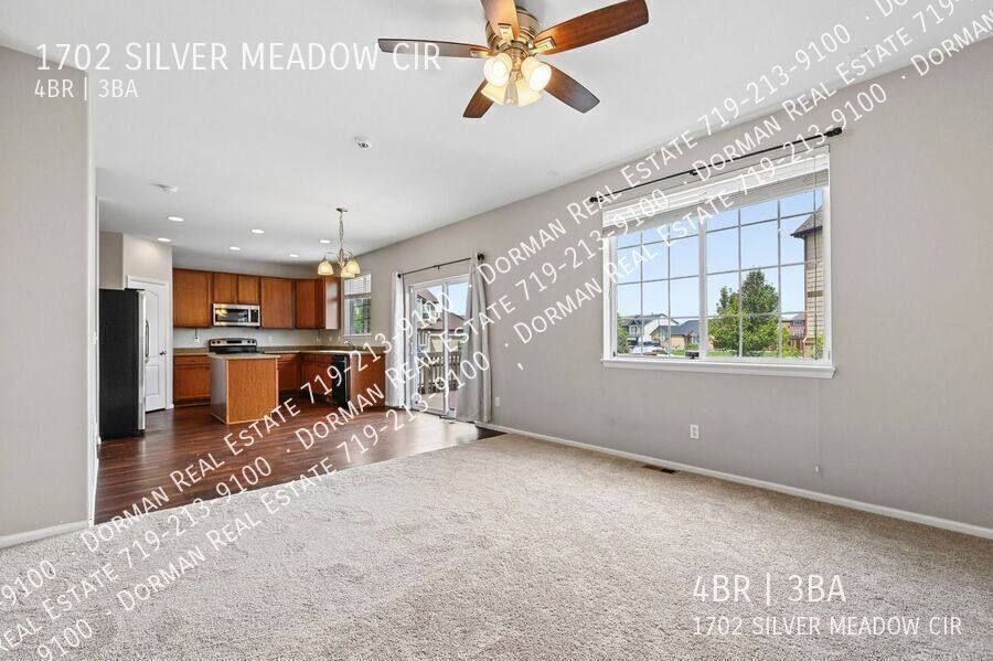 House for rent at 1702 Silver Meadow Circle, Colorado Springs, CO 80951