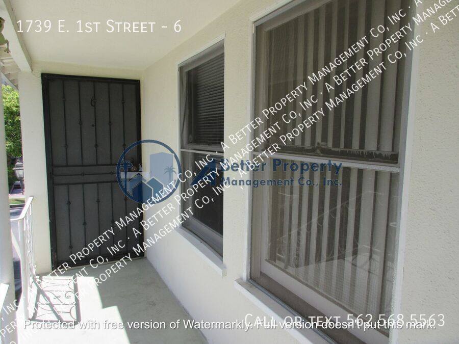 Apartment for rent at 1739 E 1st St #6, Long Beach, CA 90802