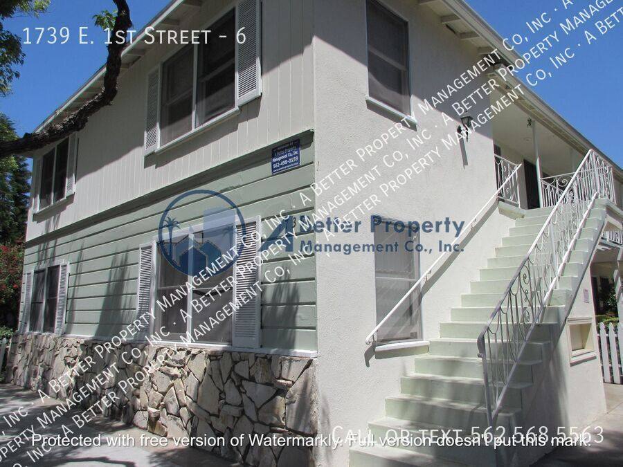 Apartment for rent at 1739 E 1st St #6, Long Beach, CA 90802