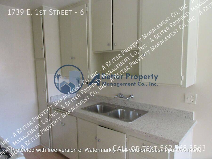 Apartment for rent at 1739 E 1st St #6, Long Beach, CA 90802