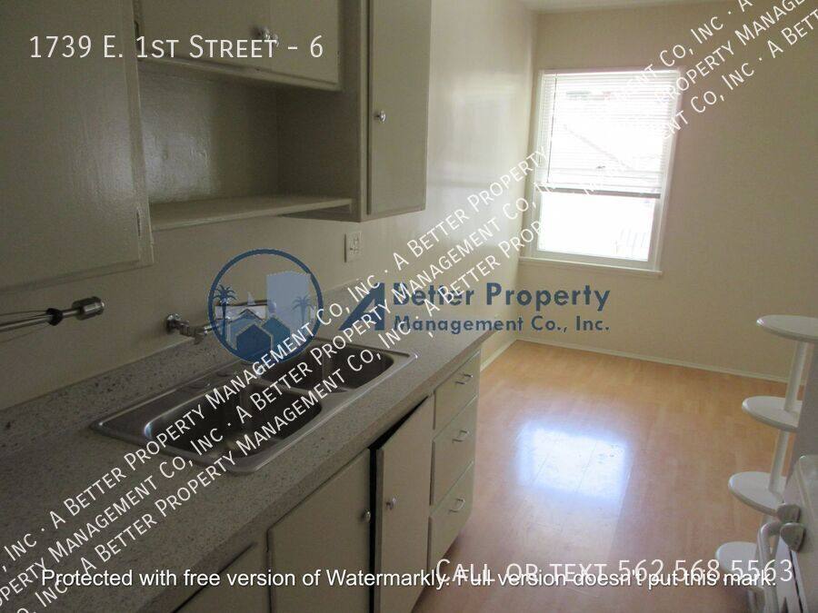 Apartment for rent at 1739 E 1st St #6, Long Beach, CA 90802