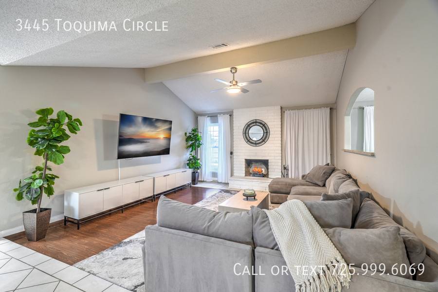 House for rent at 3445 Toquima Circle, Las Vegas, NV 89120
