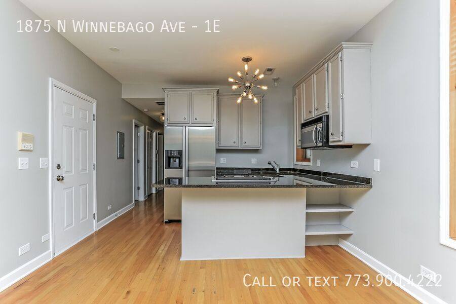 Apartment for rent at 1875 N Winnebago Ave #1E, Chicago, IL 60647