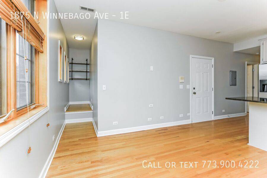 Apartment for rent at 1875 N Winnebago Ave #1E, Chicago, IL 60647