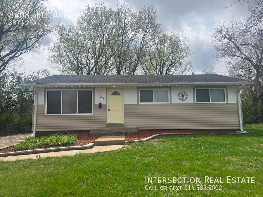 House for rent at 8408 Hill Ave, Saint Louis, MO 63121