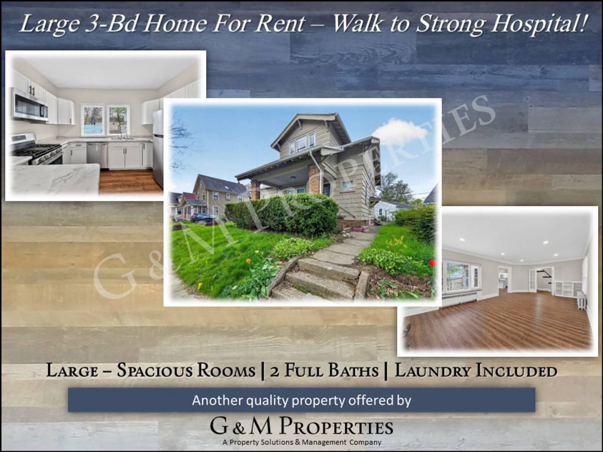 House for rent at 1317 Genesee St, Rochester, NY 14611