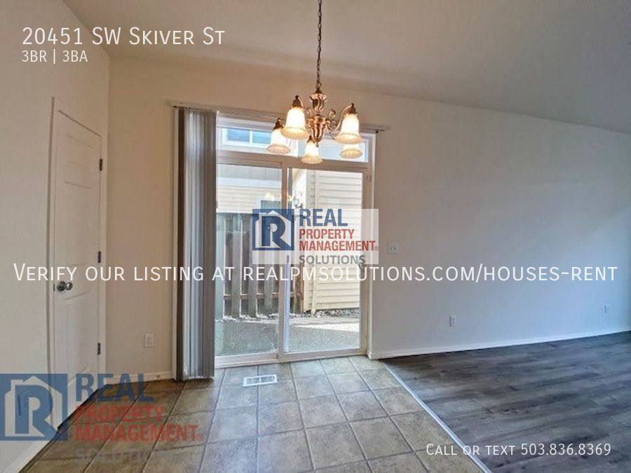 House for rent at 20451 SW Skiver St, Beaverton, OR 97007