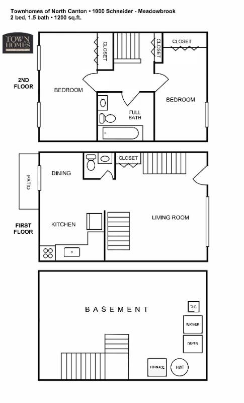 Townhouse for rent at 2200 Harsh Ave SE, Massillon, OH 44646