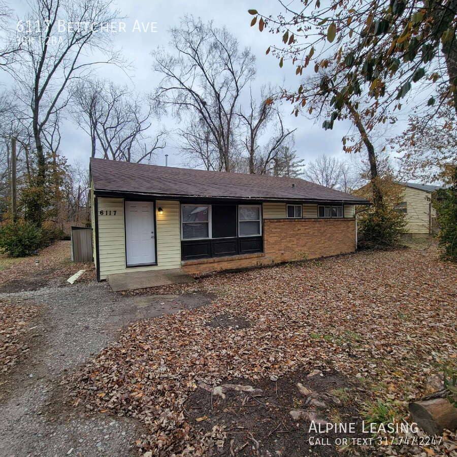 House for rent at 6117 Bettcher Ave, Indianapolis, IN 46228