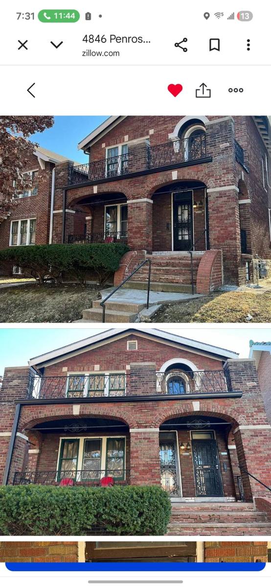 Apartment for rent at 4846 Penrose St #1, Saint Louis, MO 63115
