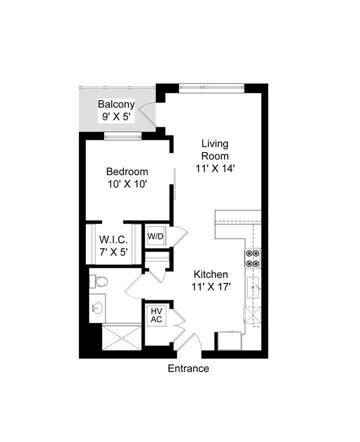 Apartment for rent at 851 W Grand, Chicago, IL 60642