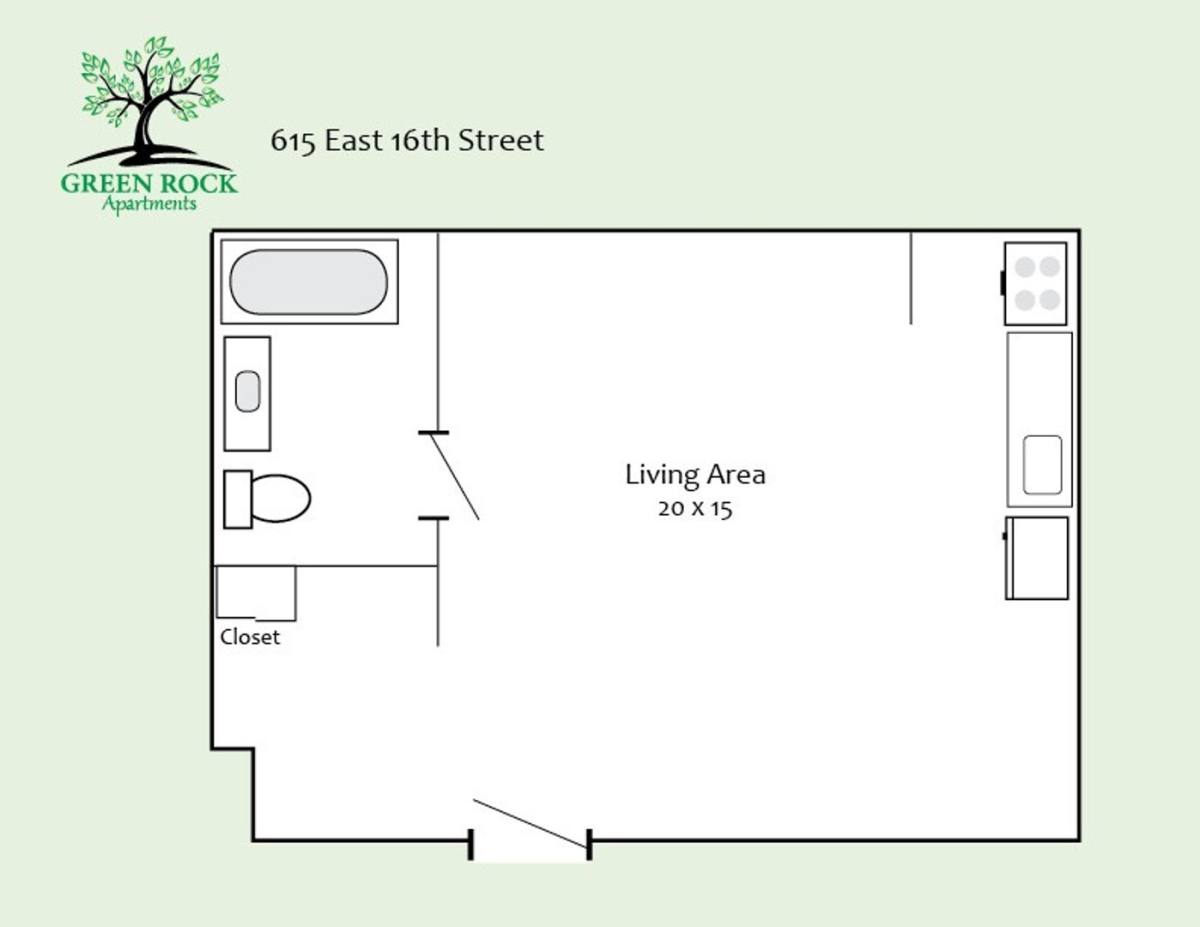 Apartment for rent at 615 E 16th St, Minneapolis, MN 55404