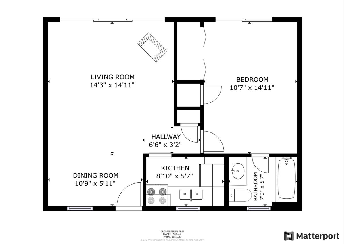 Apartment for rent at 3400 Cliff Rd, Birmingham, AL 35205