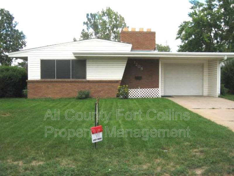House for rent at 1208 Baker St, Fort Collins, CO 80524