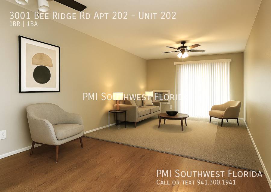 Apartment for rent at 3001 Bee Ridge Rd #202, Sarasota, FL 34239