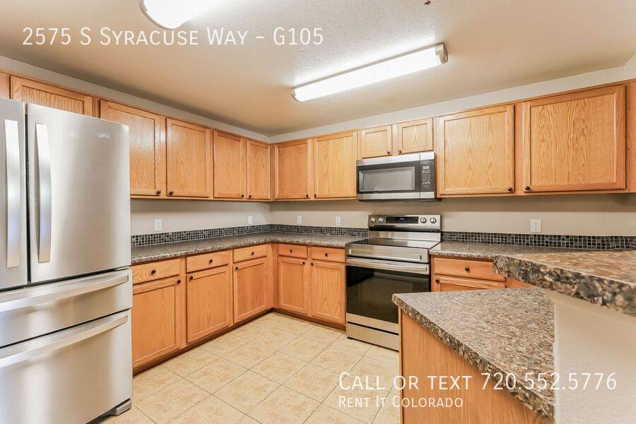 Condo for rent at 2575 S Syracuse Way #G105, Denver, CO 80231