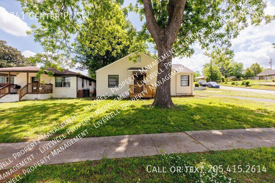 House for rent at 741 Center Place SW, Birmingham, AL 35211