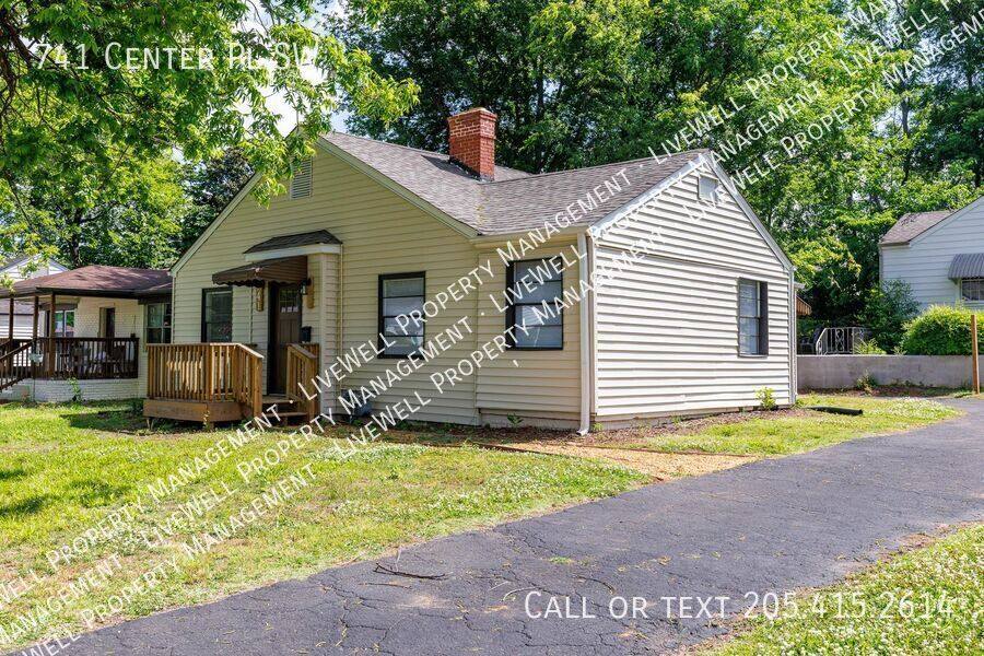 House for rent at 741 Center Place SW, Birmingham, AL 35211
