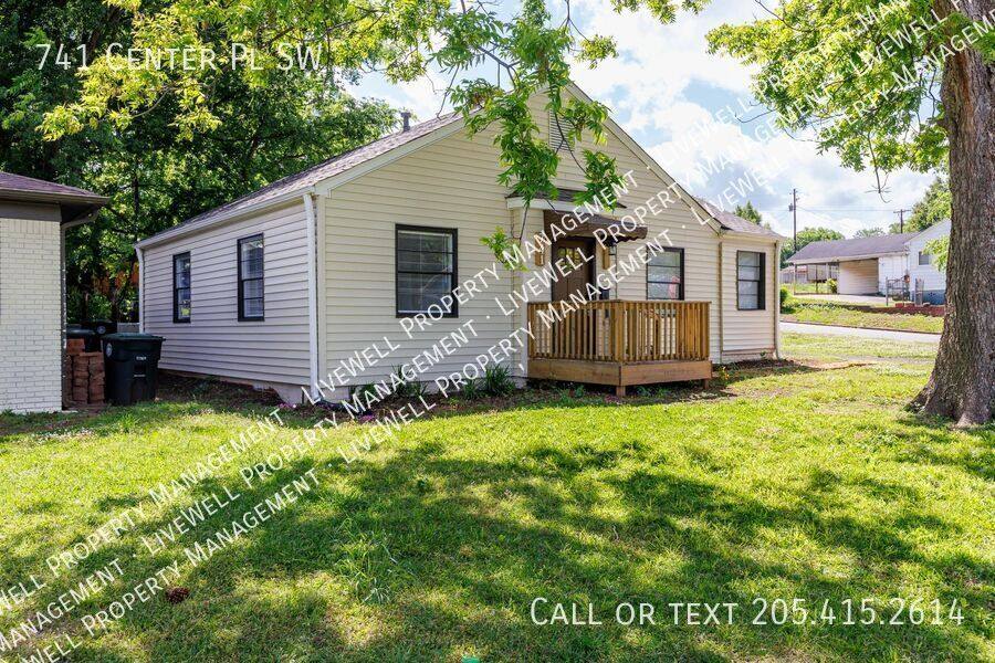 House for rent at 741 Center Place SW, Birmingham, AL 35211