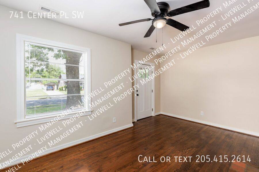 House for rent at 741 Center Place SW, Birmingham, AL 35211