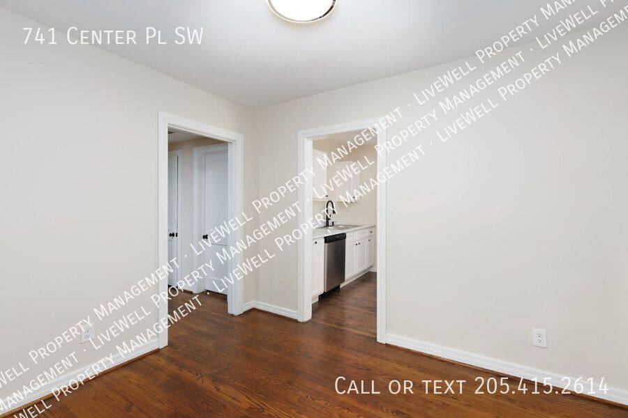 House for rent at 741 Center Place SW, Birmingham, AL 35211