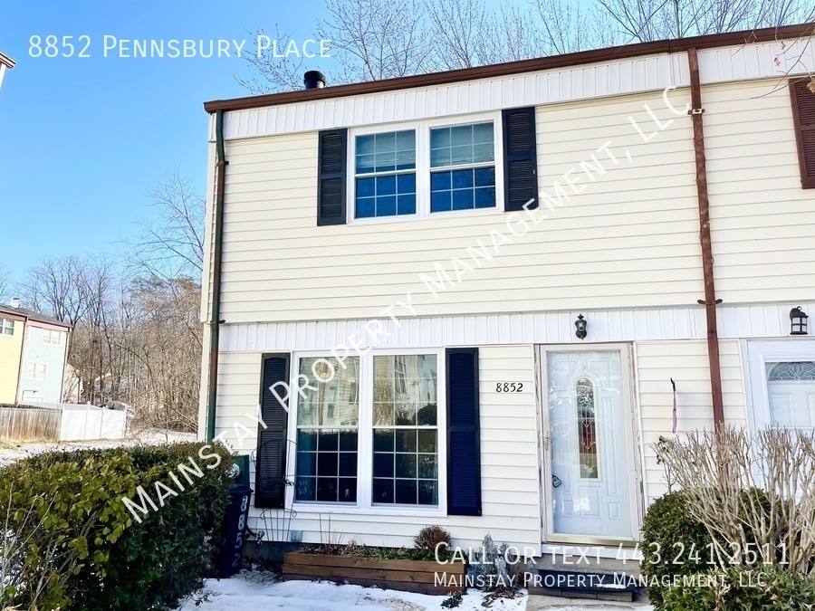 Townhouse for rent at 8852 Pennsbury Place, Rosedale, MD 21237