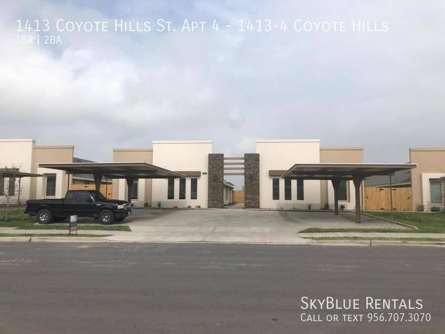Apartment for rent at 1413 Coyote Hills St #4, Edinburg, TX 78541