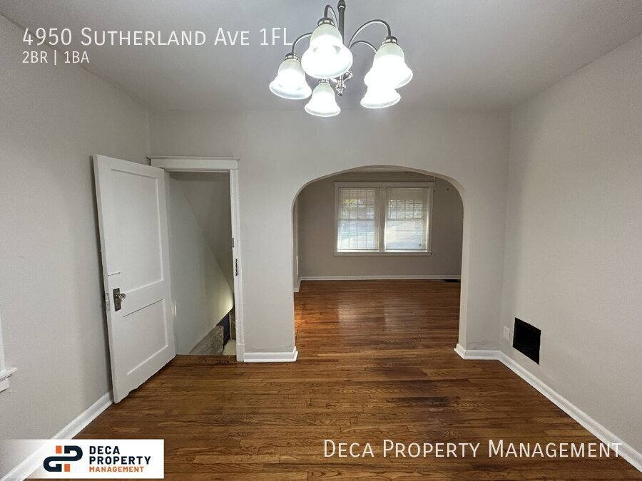 Apartment for rent at 4950 Sutherland Ave #1F, Saint Louis, MO 63109