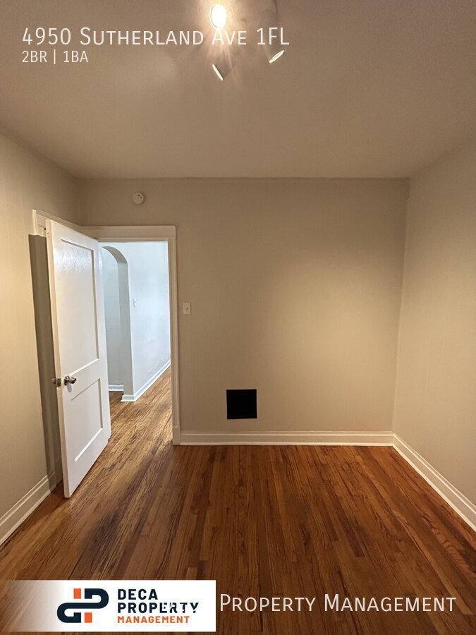 Apartment for rent at 4950 Sutherland Ave #1F, Saint Louis, MO 63109