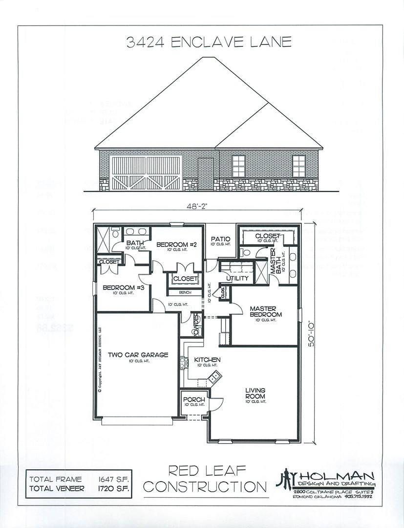 House for rent at 3424 Enclave Lane, Norman, OK 73072