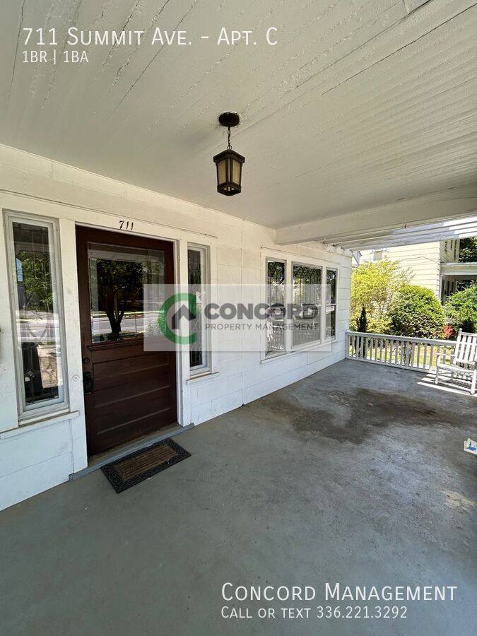 Apartment for rent at 711 Summit Ave #C, Greensboro, NC 27405