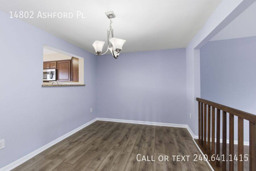 Townhouse for rent at 14802 Ashford Place, Laurel, MD 20707