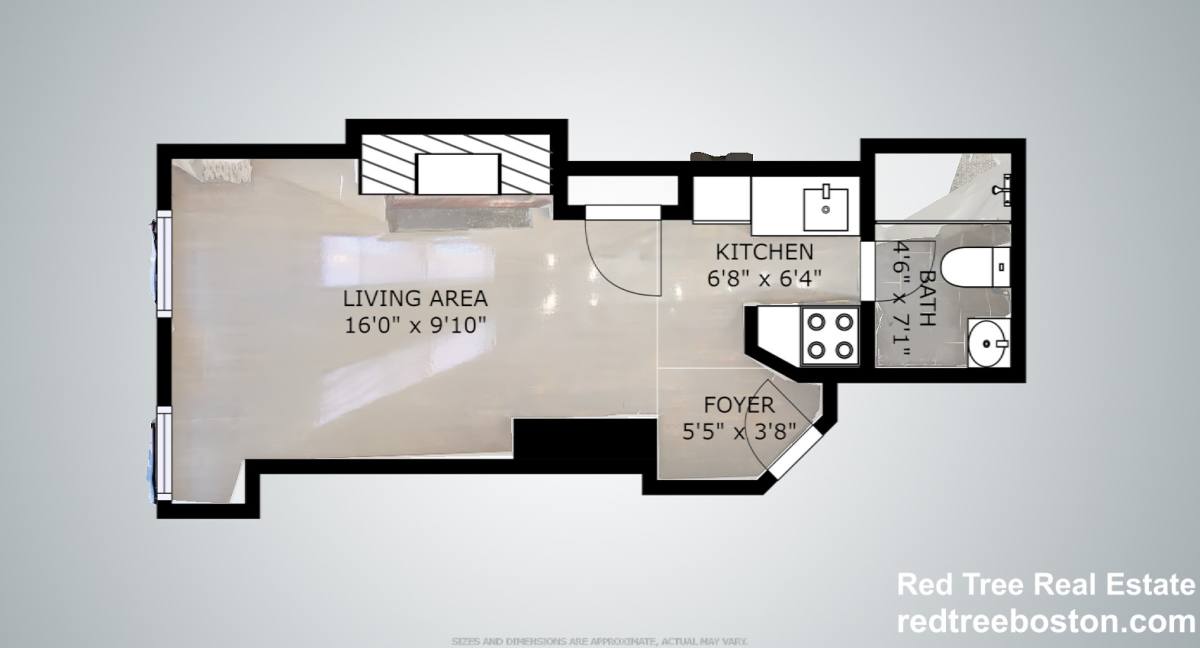Apartment for rent at 270 Newbury St #2, Boston, MA 02116