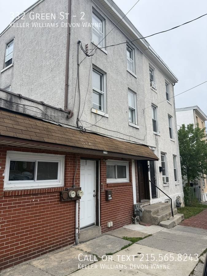 Apartment for rent at 332 Green St #2, Norristown, PA 19401