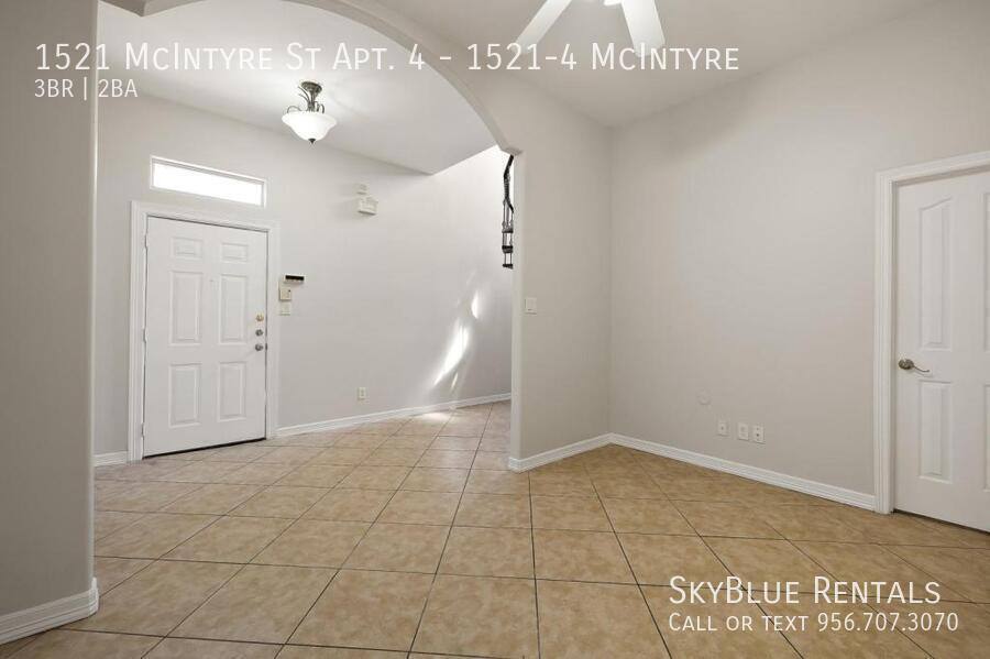 Townhouse for rent at 1521 McIntyre St #4, Edinburg, TX 78541