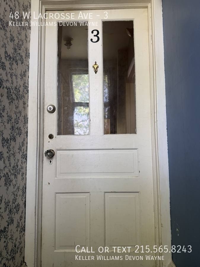 Apartment for rent at 48 W Lacrosse Ave #3, Lansdowne, PA 19050