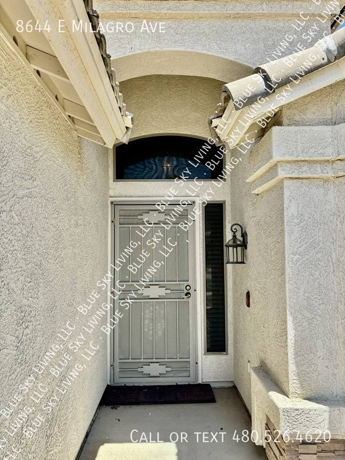 House for rent at 8644 E Milagro Ave, Mesa, AZ 85209