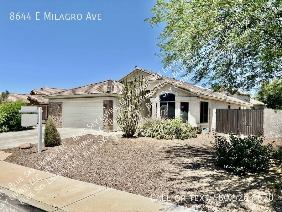 House for rent at 8644 E Milagro Ave, Mesa, AZ 85209